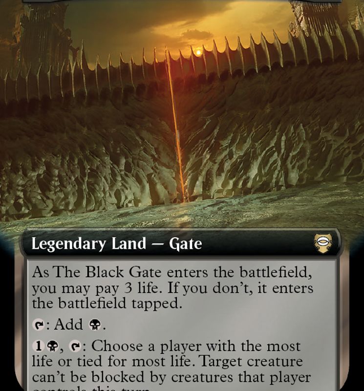 The Black Gate (Extended Art) [The Lord of the Rings: Tales of Middle-Earth Commander]
