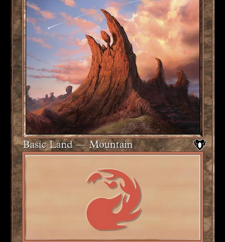 Mountain (448) (Retro) [Commander Masters]