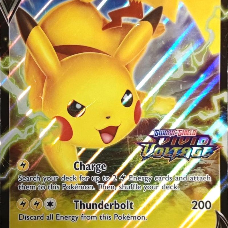 Pikachu V (043/185) (Vivid Voltage Stamp) [Sword & Shield: Vivid Voltage]