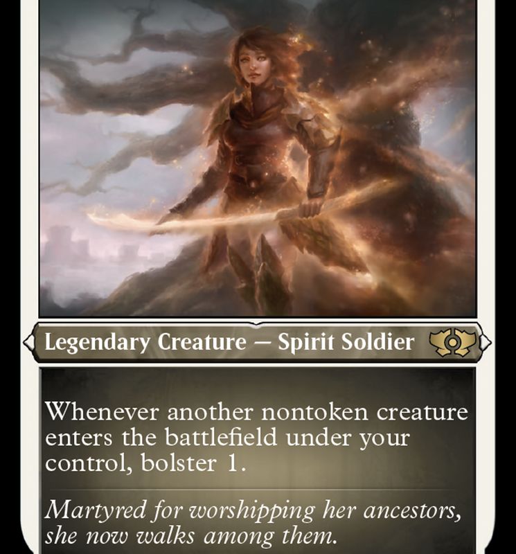 Anafenza, Kin-Tree Spirit (Foil Etched) [Multiverse Legends]