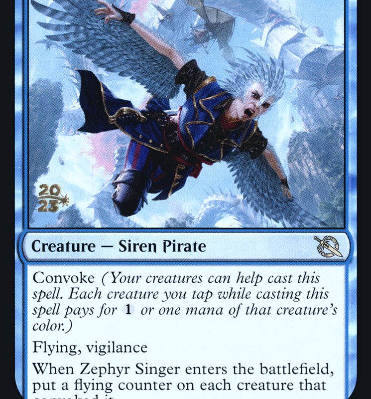 Zephyr Singer [March of the Machine Prerelease Promos]
