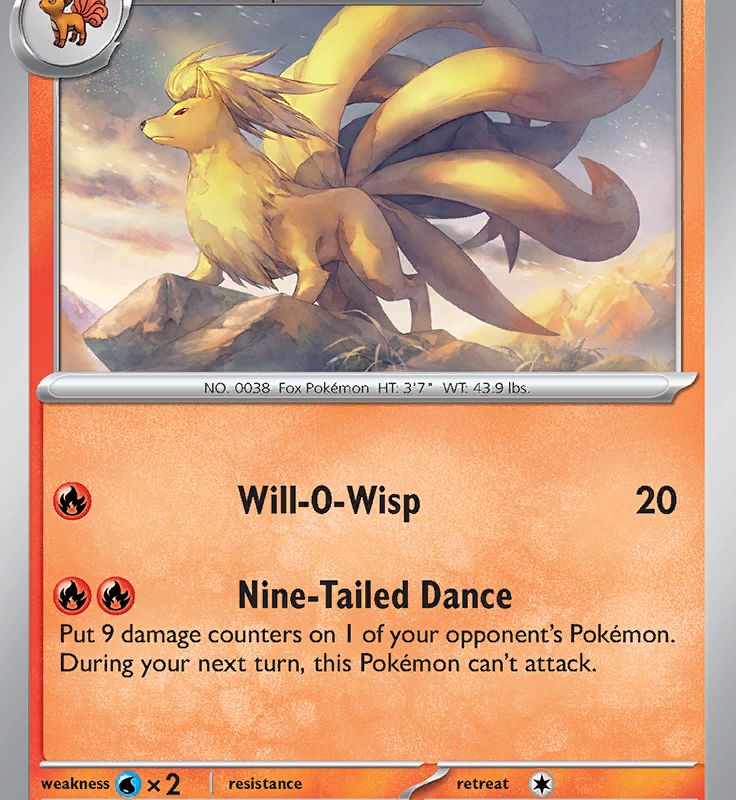Ninetales (029/197) [Scarlet & Violet: Obsidian Flames]