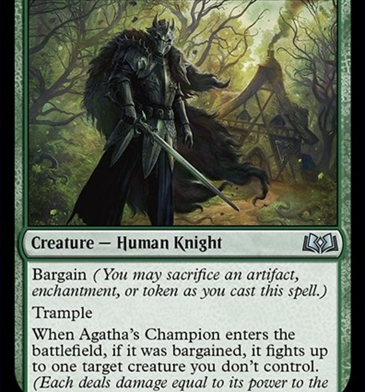 Agatha's Champion [Wilds of Eldraine]