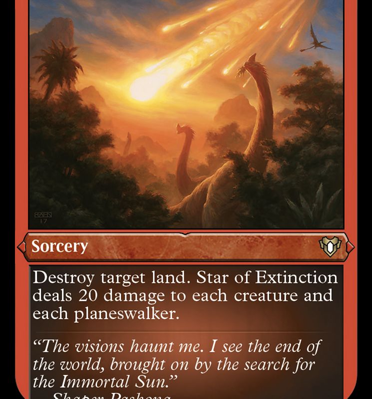 Star of Extinction (Foil Etched) [Commander Masters]