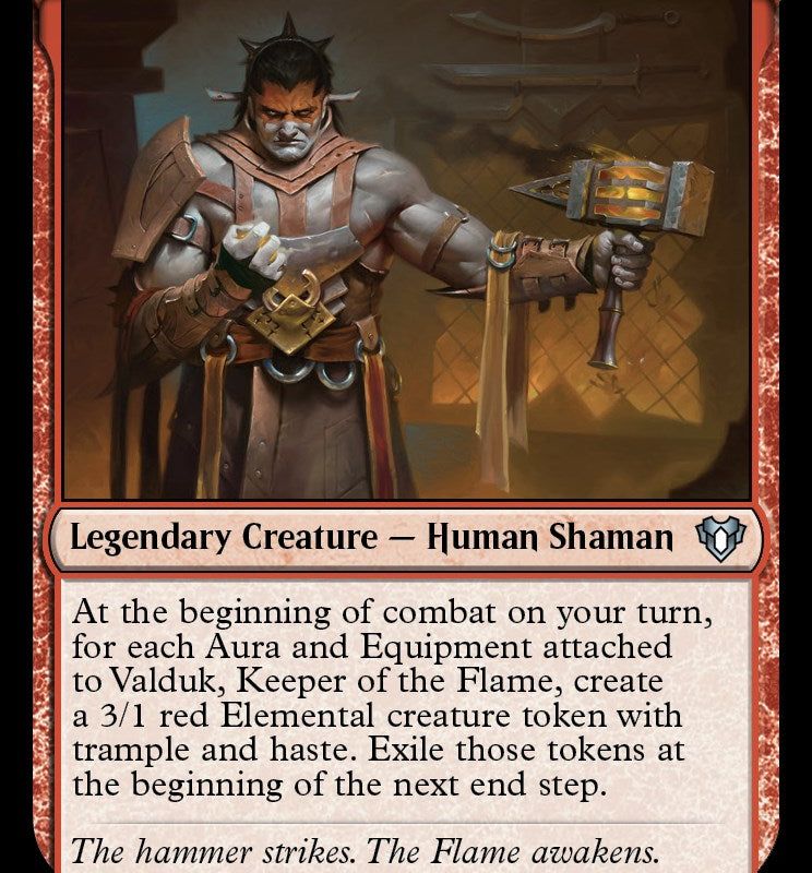 Valduk, Keeper of the Flame [Commander Masters]