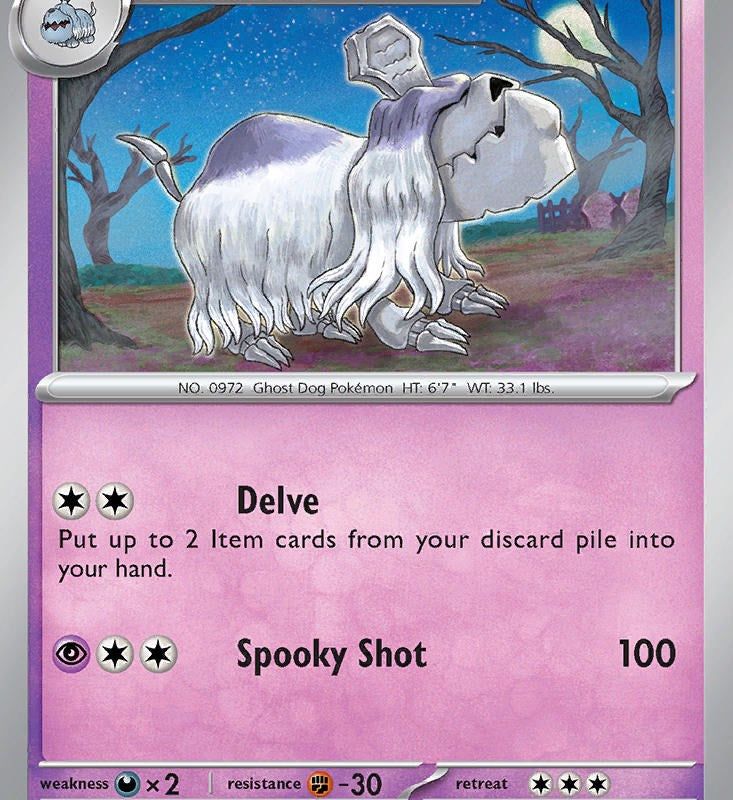 Houndstone (042) (Cosmos Holo) [Scarlet & Violet: Black Star Promos]