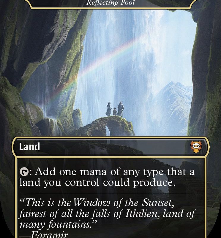 Reflecting Pool - Henneth Annun (Surge Foil Realms and Relics) [The Lord of the Rings: Tales of Middle-Earth Commander]