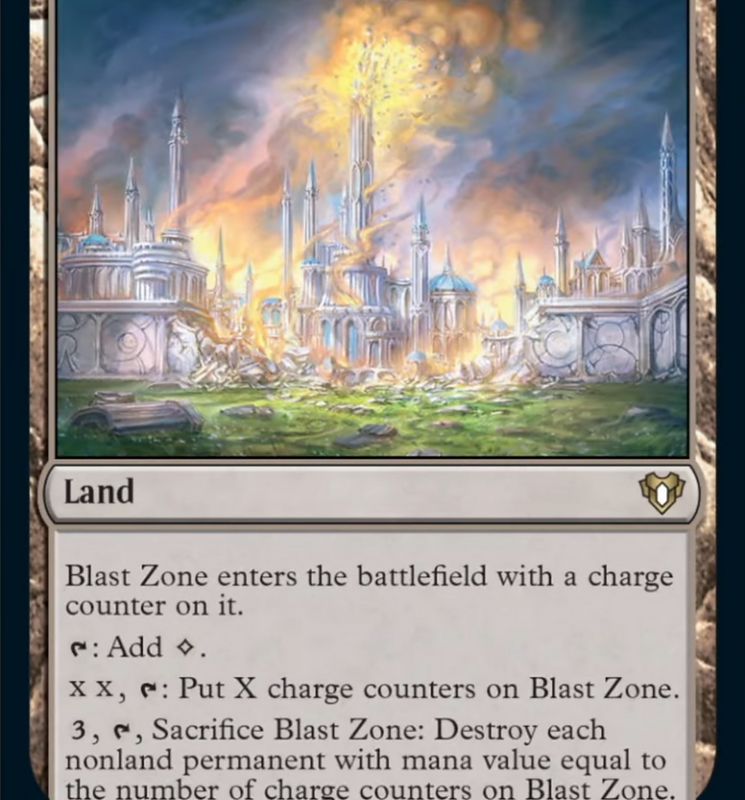 Blast Zone [Commander Masters]