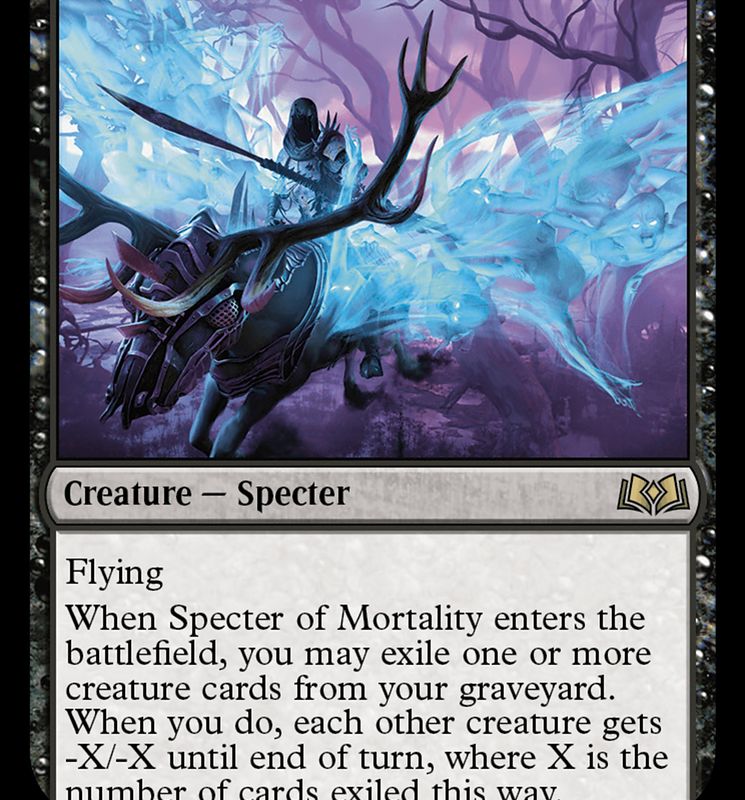 Specter of Mortality [Wilds of Eldraine]