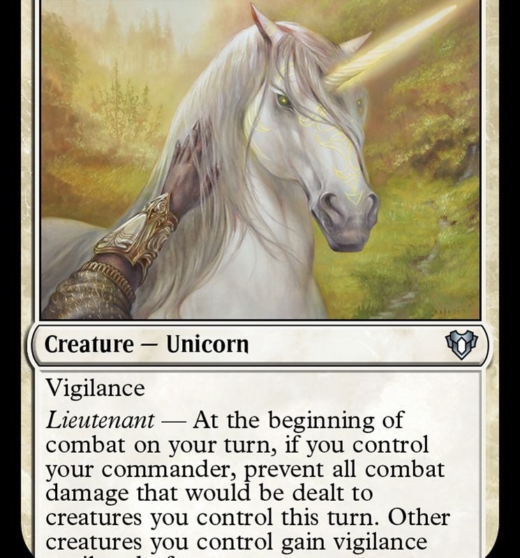 Loyal Unicorn [Commander Masters]