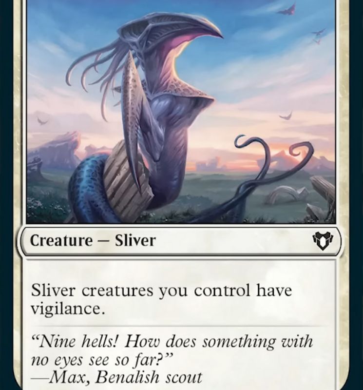 Sentinel Sliver [Commander Masters]