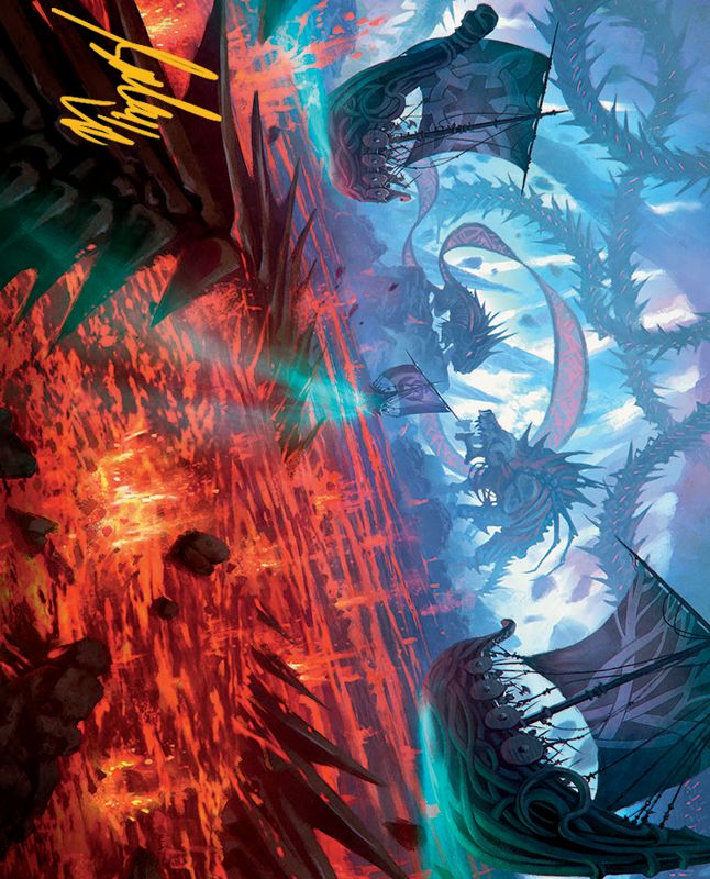 Invasion of Kaldheim Art Card (Gold-Stamped Signature) [March of the Machine Art Series]