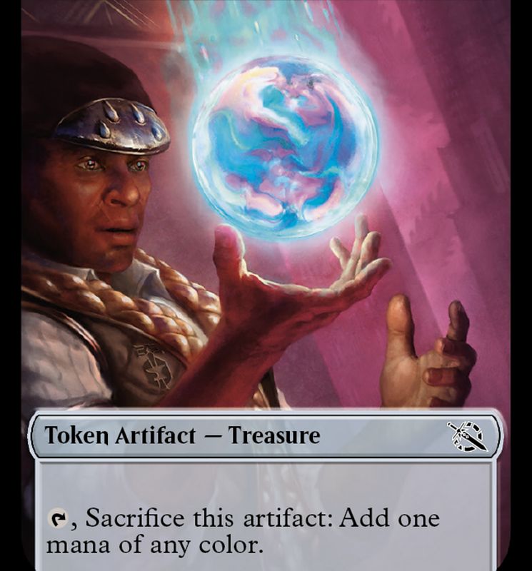 Treasure (20) // Vampire Double-Sided Token [March of the Machine Tokens]