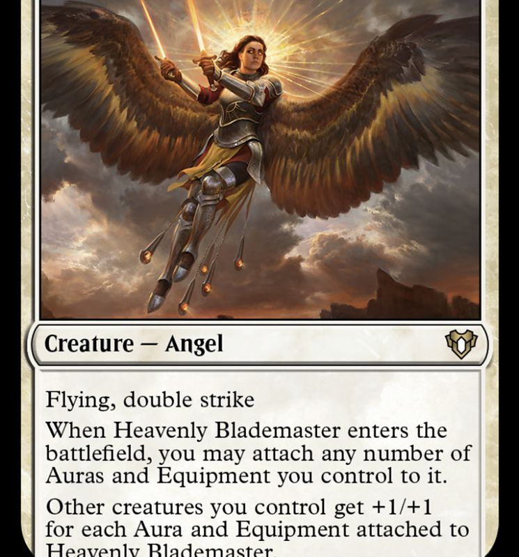 Heavenly Blademaster [Commander Masters]