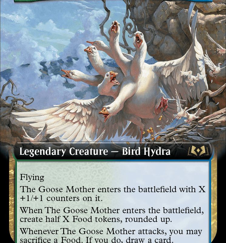The Goose Mother (Extended Art) [Wilds of Eldraine]