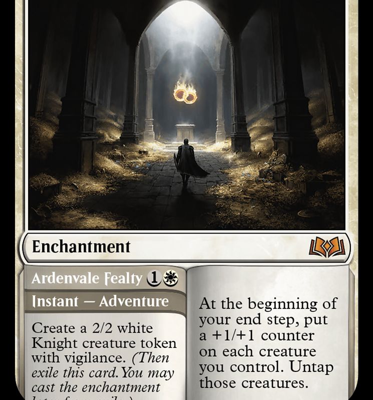 Virtue of Loyalty // Ardvenvale Fealty [Wilds of Eldraine]