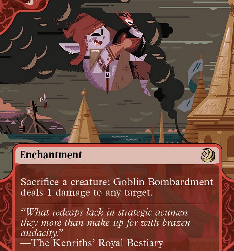 Goblin Bombardment [Wilds of Eldraine: Enchanting Tales]