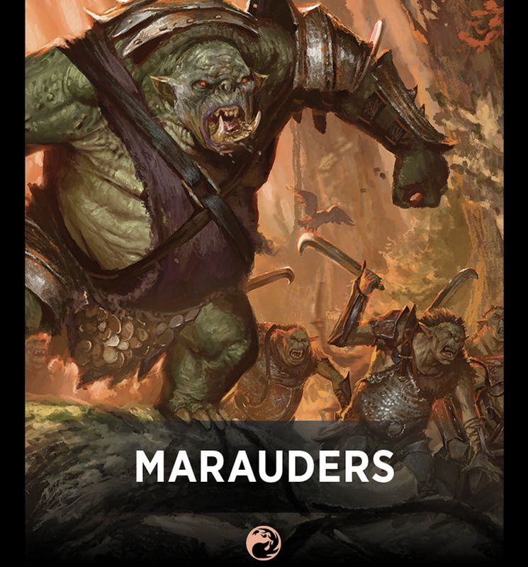 Marauders Theme Card [The Lord of the Rings: Tales of Middle-Earth Tokens]