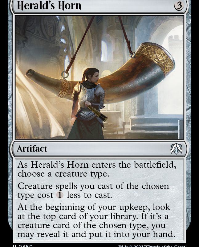 Herald's Horn [March of the Machine Commander]