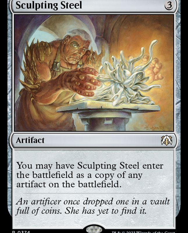 Sculpting Steel [March of the Machine Commander]