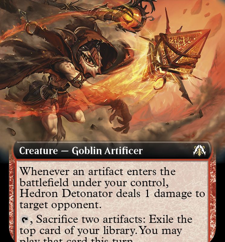 Hedron Detonator (Extended Art) [March of the Machine Commander]