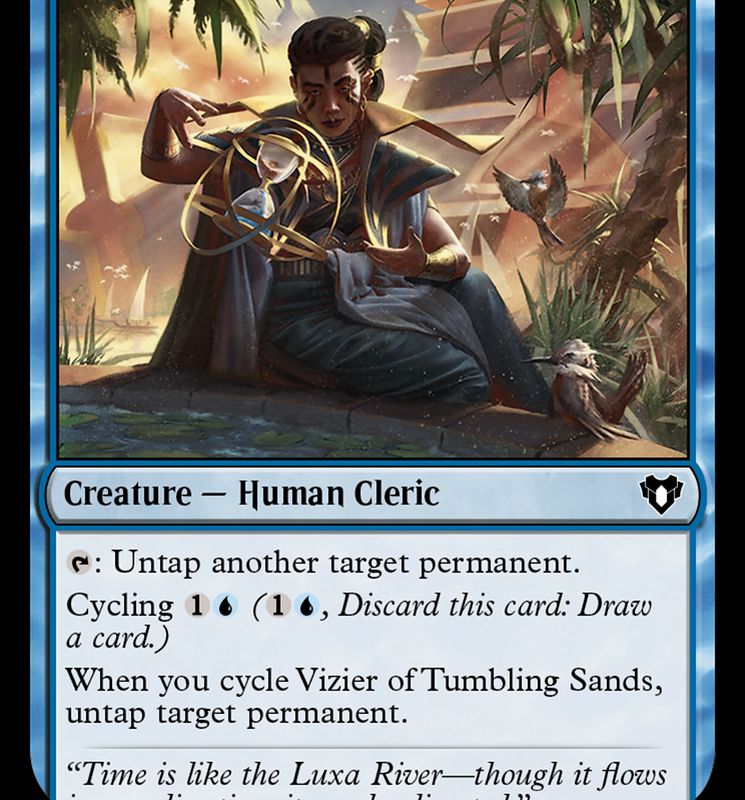Vizier of Tumbling Sands [Commander Masters]