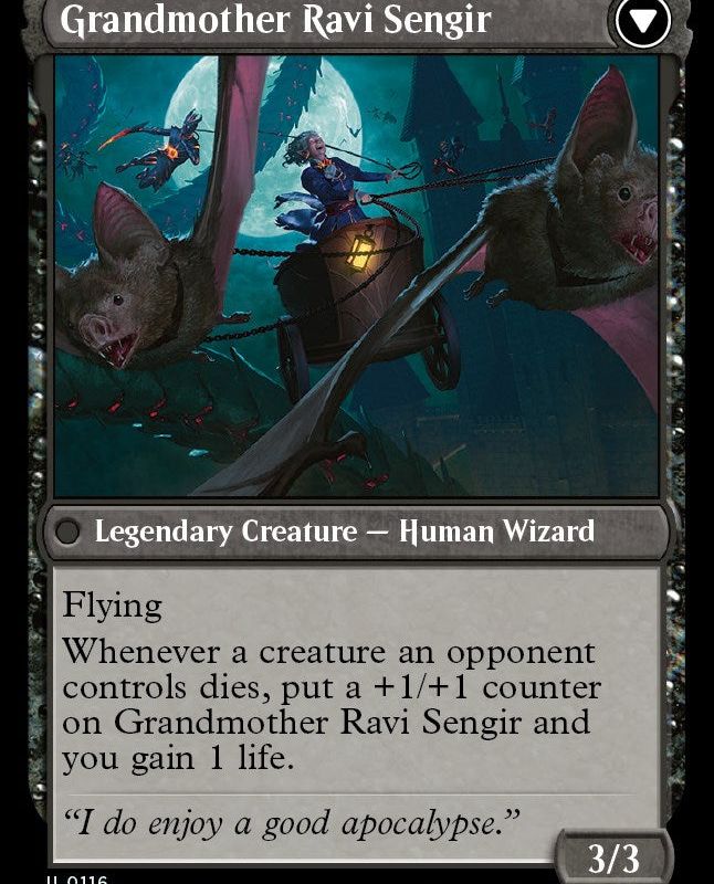 Invasion of Ulgrotha // Grandmother Ravi Sengir [March of the Machine]