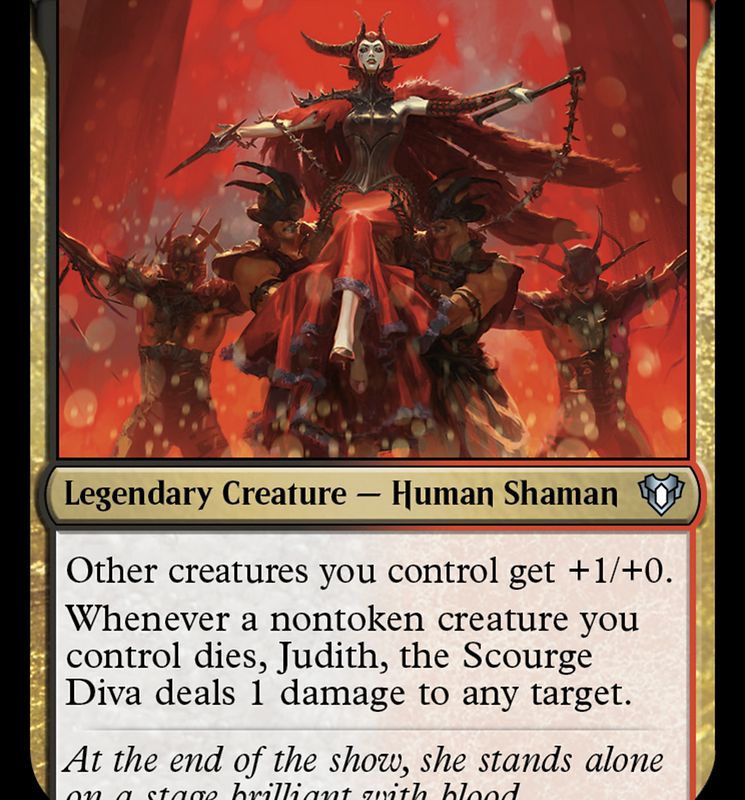 Judith, the Scourge Diva [Commander Masters]