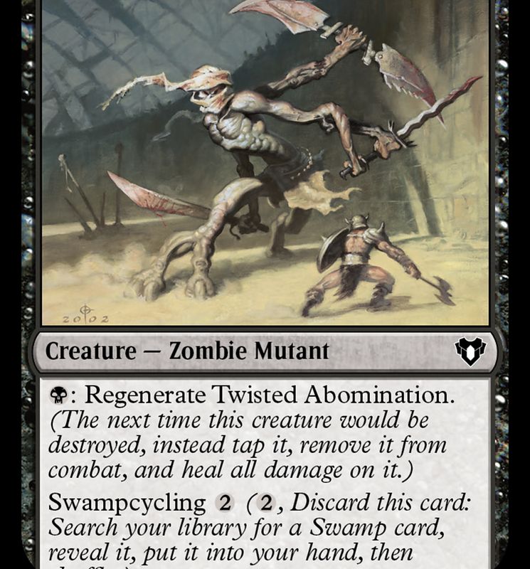 Twisted Abomination [Commander Masters]