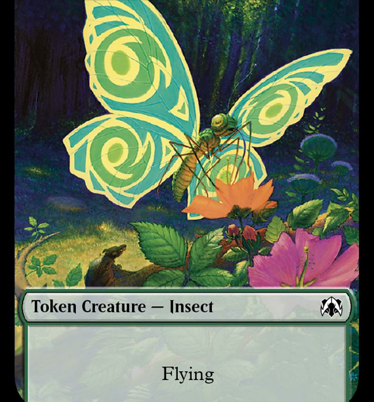 Butterfly // City's Blessing Double-Sided Token [March of the Machine Commander Tokens]