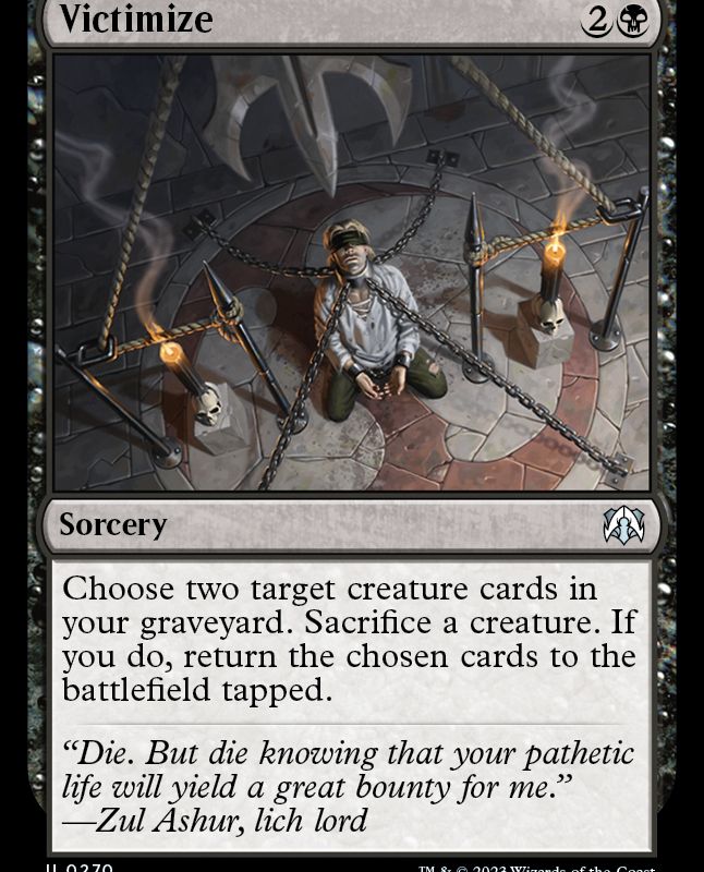 Victimize [March of the Machine Commander]