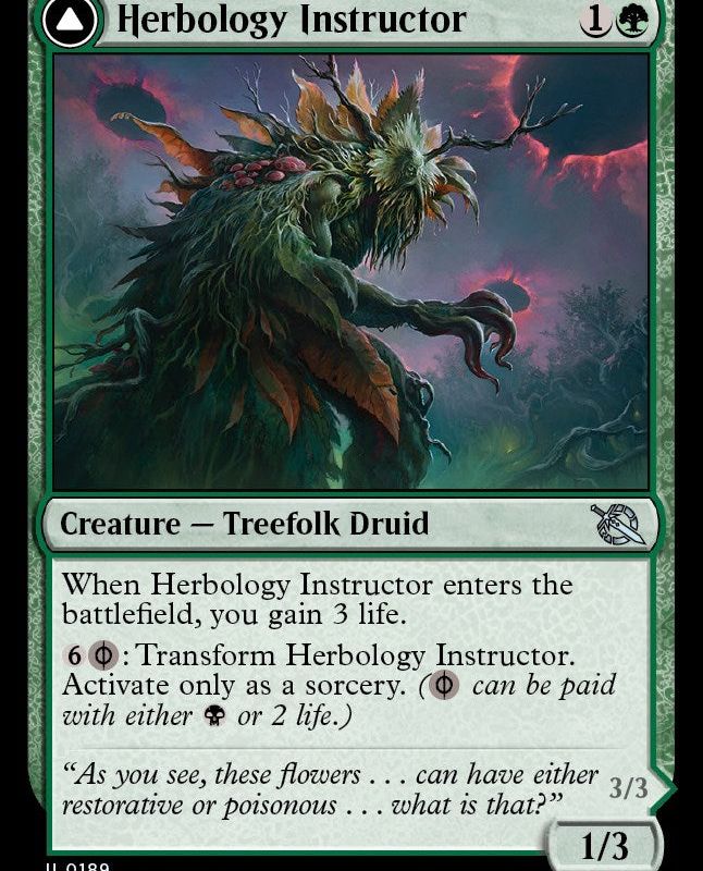 Herbology Instructor // Malady Invoker [March of the Machine]