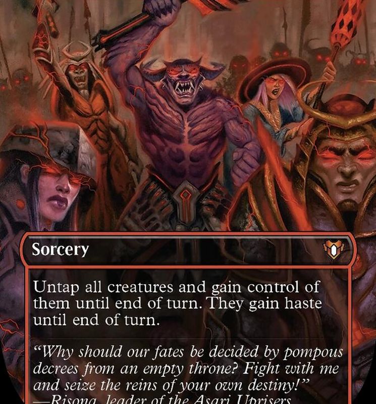 Insurrection (Borderless Alternate Art) [Commander Masters]