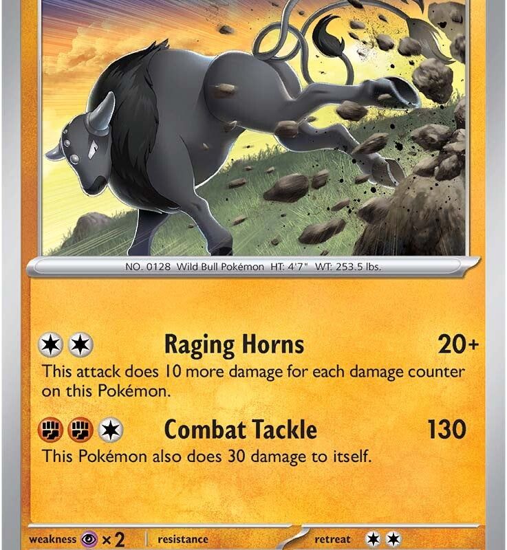 Paldean Tauros (108/193) [Scarlet & Violet: Paldea Evolved]