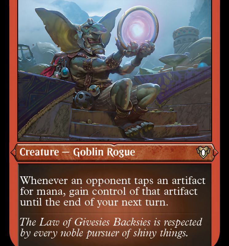 Treasure Nabber (Foil Etched) [Commander Masters]