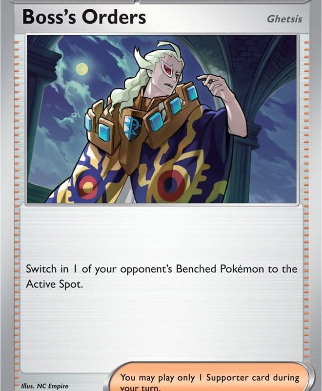 Boss's Orders (172/193) (Theme Deck Exclusive) [Scarlet & Violet: Paldea Evolved]
