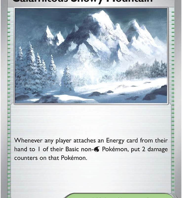 Calamitous Snowy Mountain (174/193) [Scarlet & Violet: Paldea Evolved]