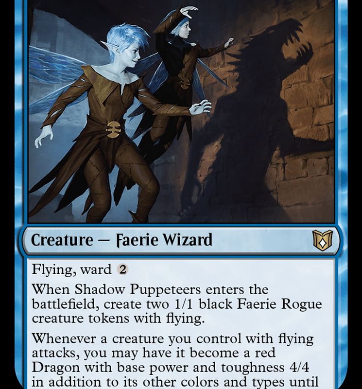 Shadow Puppeteers [Wilds of Eldraine Commander]