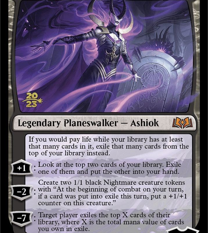 Ashiok, Wicked Manipulator [Wilds of Eldraine Prerelease Promos]