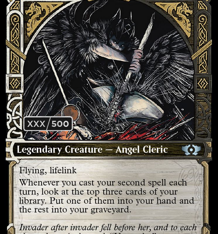 Firja, Judge of Valor (Serialized) [Multiverse Legends]