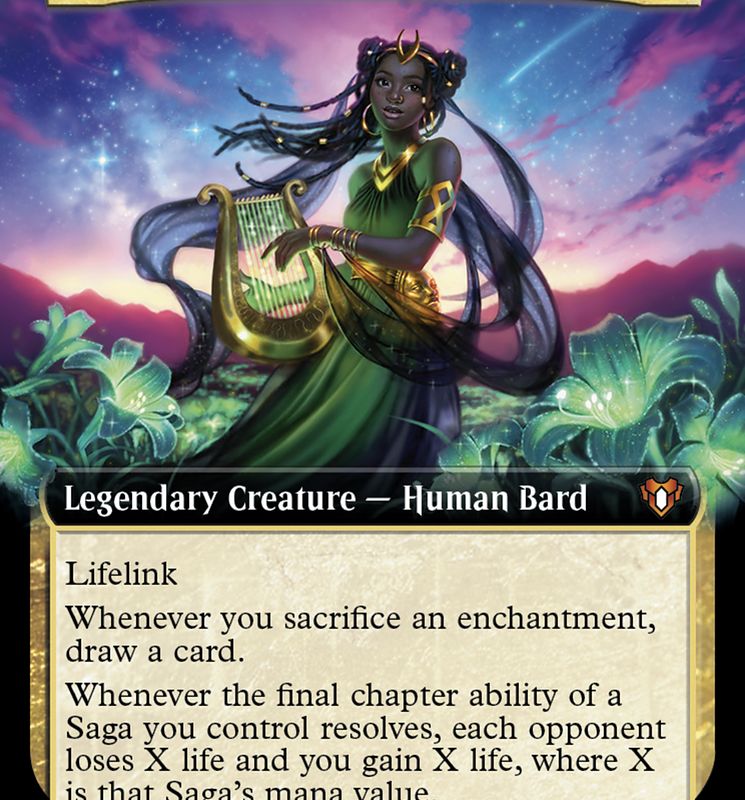 Narci, Fable Singer (Extended Art) [Commander Masters]