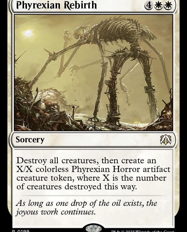 Phyrexian Rebirth [March of the Machine Commander]