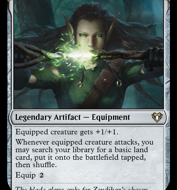 Sword of the Animist [Commander Masters]