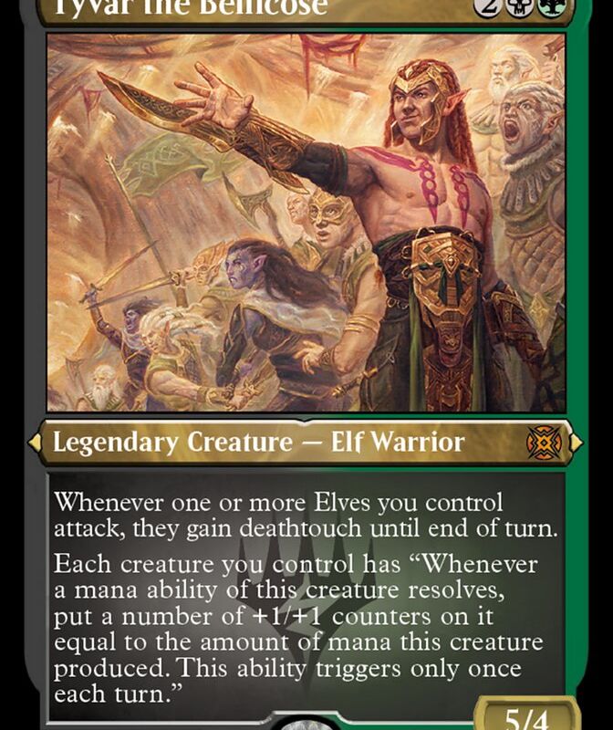 Tyvar the Bellicose (Foil Etched) [March of the Machine: The Aftermath]