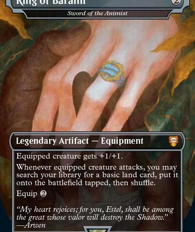 Sword of the Animist - Ring of Barahir [The Lord of the Rings: Tales of Middle-Earth Commander]