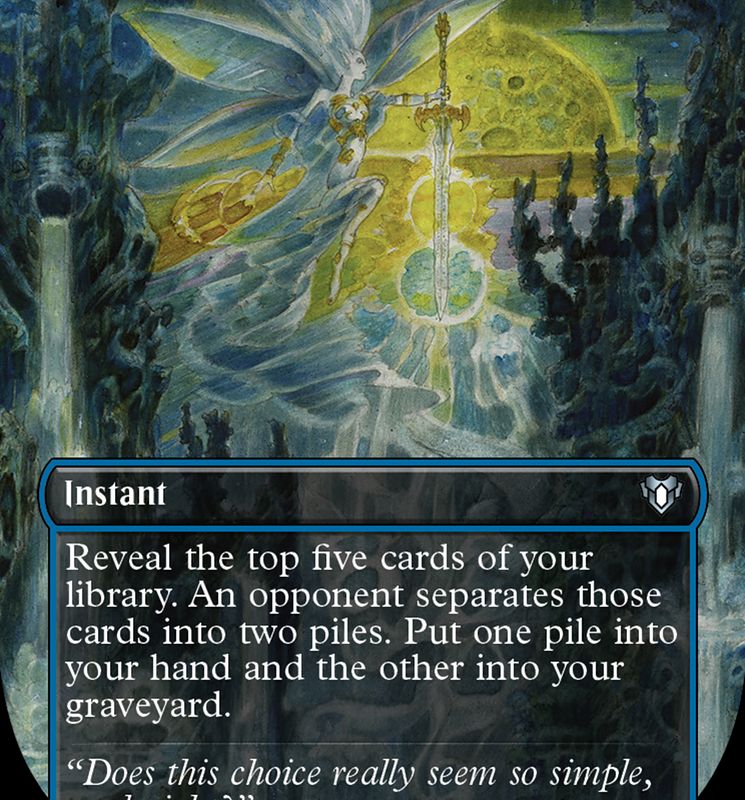 Fact or Fiction (Borderless Alternate Art) [Commander Masters]