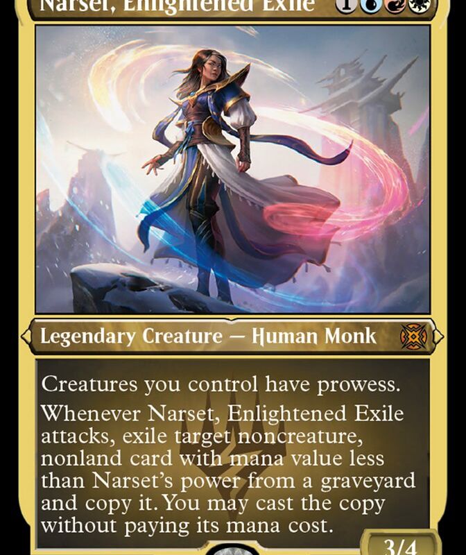 Narset, Enlightened Exile (Foil Etched) [March of the Machine: The Aftermath]