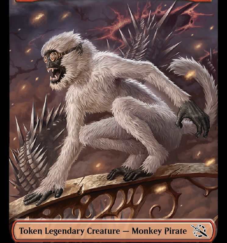First Mate Ragavan Token [March of the Machine Tokens]