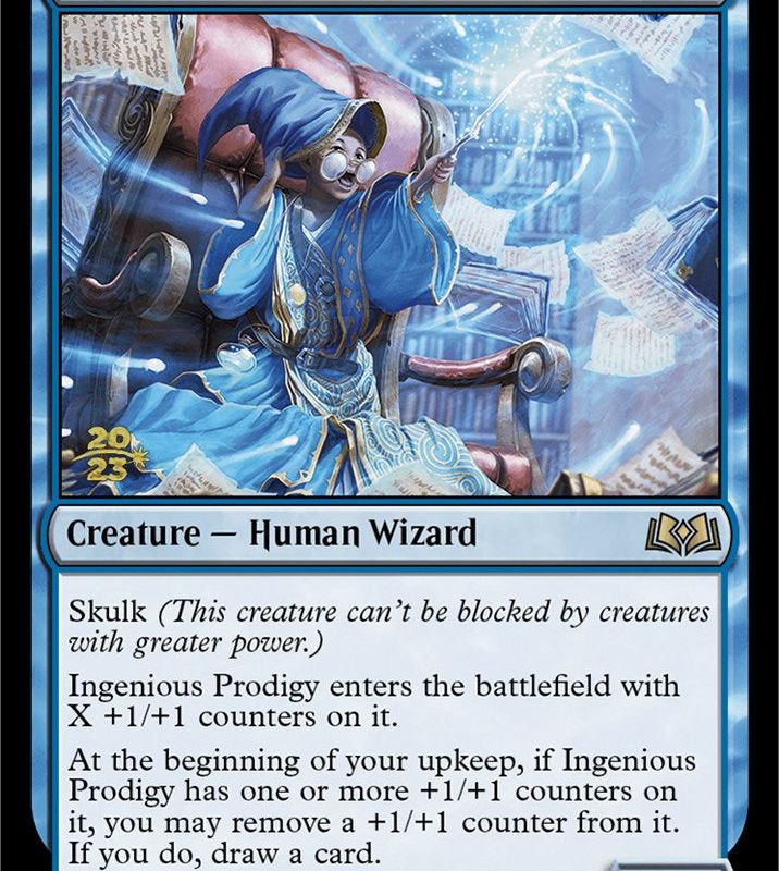 Ingenious Prodigy [Wilds of Eldraine Prerelease Promos]