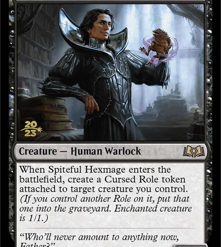 Spiteful Hexmage [Wilds of Eldraine Prerelease Promos]